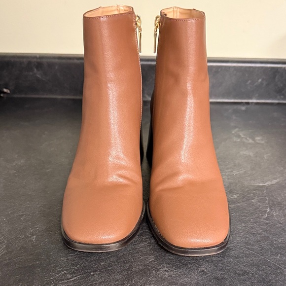 Coach Brown Heeled Boots - Picture 6 of 7